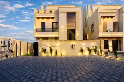 Villa with all registration and ownership fees included, on the main street, ready to move in, in one of the most prestigious areas of Ajman, freehold
