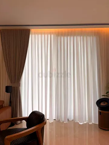 Blackout curtains in Marina Dubai