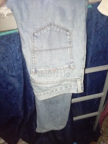 Light blue denim belt (used) - good condition