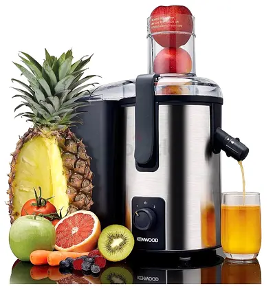 Kenwood Stainless Steel Cold Press Juicer - Compact Electric Juice Extractor