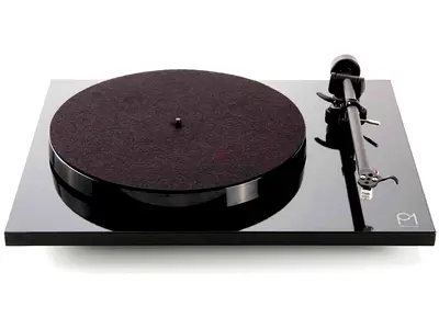 REGA PLANAR 1 BELT- DRIVE TURNTABLE CARBON MM