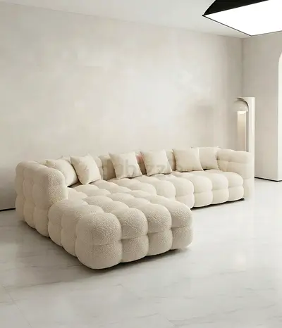 Elegant Neutral Color
The soft ivory finish blends effortlessly with different color palettes and in