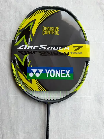 Set of 2: YONEX ARCSABER 7 TOUR + LI-NING HALBERTEC 3000 - Badminton Rackets