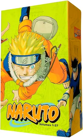 Naruto Volumes 1-27 Box Set - English Manga Collection
