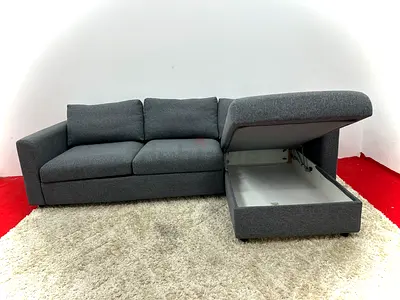 As perfect condition IKEA vimle grey color sofabed