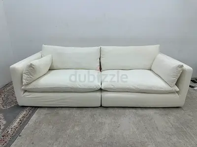 Like new condition marina home three seater sofa