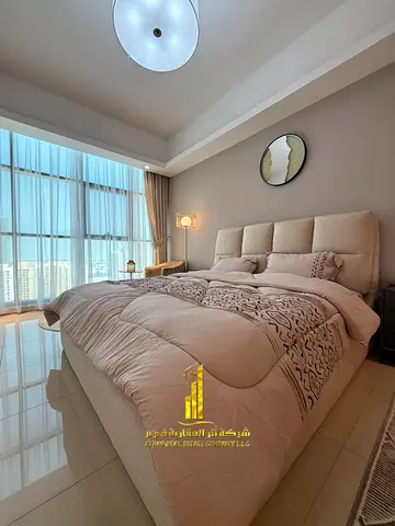 🏢 أفخم شقة غرفة وصالة للإيجار الشهري في غلفا تاور ✨ مع جيم – مسبح – باركن مجاني – تصميم سوبر ديلوكس