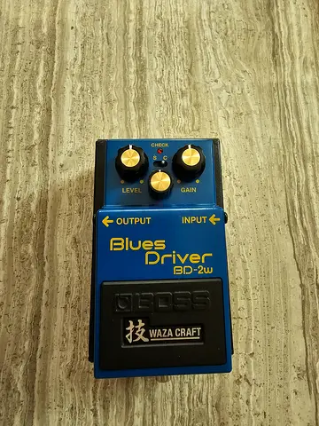 Boss waza craft blues driver