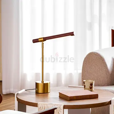 Vakkerlighting Linear wood LED Task light (H46 x W40cm)