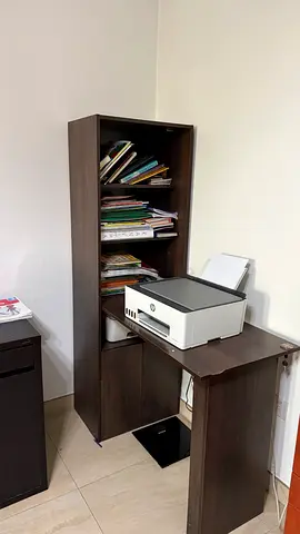 Computer tables with book shelf