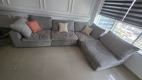 Pan Emirates Feather filled Sofa