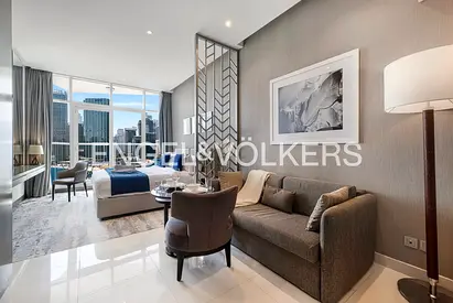 Stylish Studio | Fully Furnished | Skyline View