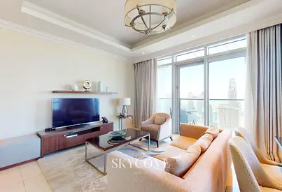 Premium 2BR | Fountain & Burj View | High Floor