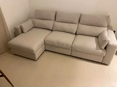 Selling Ikea Eskilstuna L Shape Sofa Bed Beige
