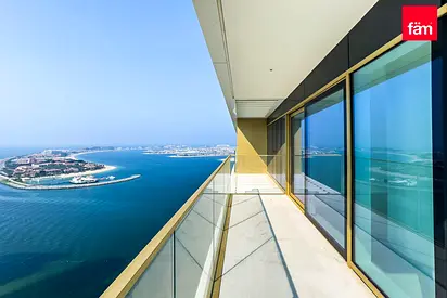 Full Palm Views | Rare Corner Unit | Private Beach
