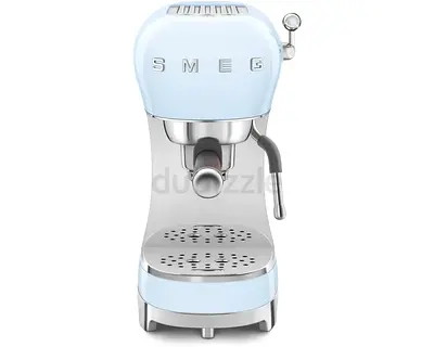 SMEG Retro Espresso Coffee Machine - Light Blue