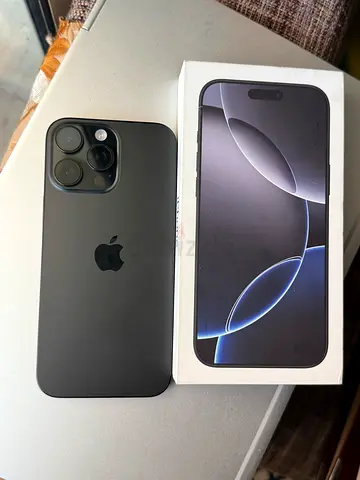 IPhone 16 Pro Max Black titanium 256gb for sale!