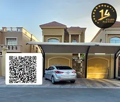 A unique residential opportunity for rent in Al Rawda 1 Luxury villa for rent - 2 floors + roof - in
