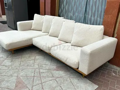 Perfect condition West elm Newport Feather filled sofa beige Color