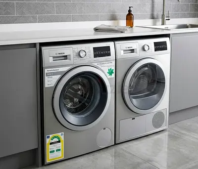 Bosch Series 6 9kg Washer & Dryer Separate Set – Premium German Quality