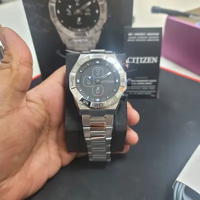 Citizen Men's Stainless Steel Analog-Digital Watch - new