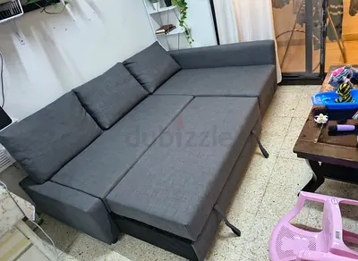 💕IKEA L shaped sofa comebed with storage 💕