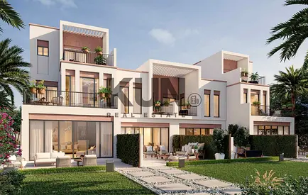Premium unit | Single row | 4 Cheque | Garden view