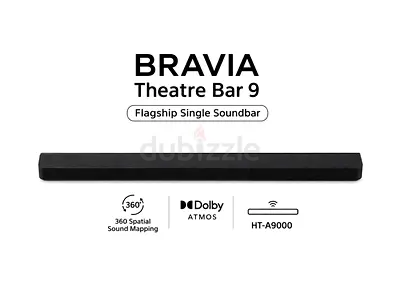 BRAVIA Theatre Bar 9 Flagship Single Soundbar | Dolby Atmos | HT-A9000 | Free Delivery | Warranty