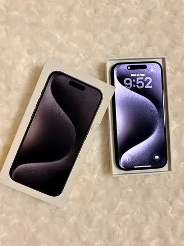 IPhone 15 Pro Max 256GB - Black Titanium.