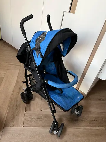 Lightweight Juniors Roadstar Baby Buggy Stroller - Blue