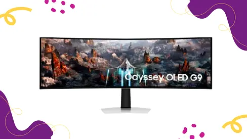 Samsung 49 Inch G934S Odyssey OLED G9 240Hz Gaming Monitor LS49CG934SUXEN