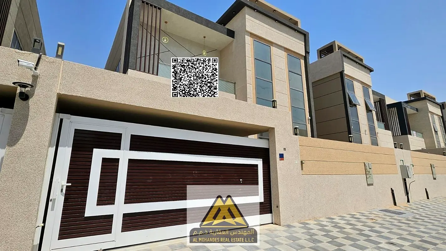 For sale, cash villa, 4 rooms Al Yasmine Ajman | Rented for 95,000 dirhams Land 3,100 feet | Price 1.7 million