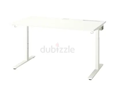 Mittzon Desk, White, 140x80 cm