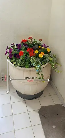 Large Outdoor Plant Pot / Planter - 60cm Diameter, Good Condition