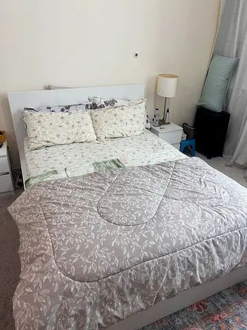 IKEA MALM BED 140x200 with Pocket Spring Mattress