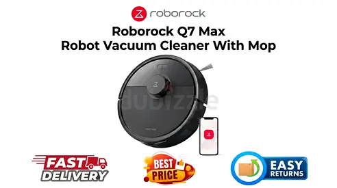Roborock Q7 Max Robot Vacuum Cleaner with Mop -  Excellent Condition, Original Box - FREE DELIVERY