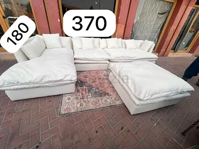 High-quality Marina Home Corner Sofa Beige Excellent Condition