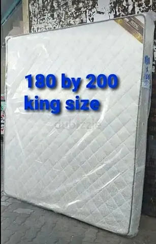 King size 180x200cm mattress. All times delivery available