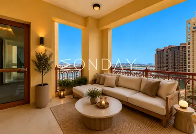 Fully Upgraded | Marina + Palm Views | VOT