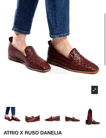 Atrio x Ruso Danelia Women Leather Loafers