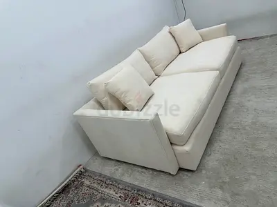 Excellent condition crate&barrel three seater sofa