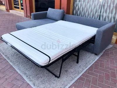 Ikea vimle L shape sofa bed Dark gray