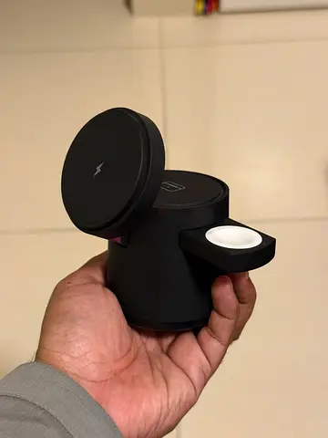3 in 1 Magnetic Wireless Charger Stand for Phone + Apple Watch - Good Condition