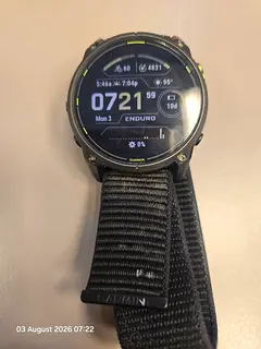 Garmin Enduro GPS Multisport Smartwatch with Nylon Band - Good Condition