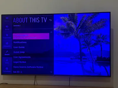 LG 65” TV WebOS UM7660PVA