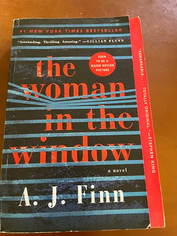 The woman in the window story book