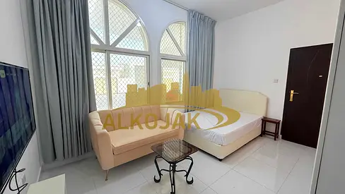 Neat Furnished Studio in Khalifa City | 3600 AED Monthly