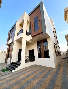 🏡🔥 Luxury villa for rent in Al Zahia, Ajman | 6 master bedrooms | Roof terrace | Large setback