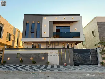 Villa for sale | ajman| al helio2 area | 5 master rooms, majlis, hall, maid room, roof| freehold |