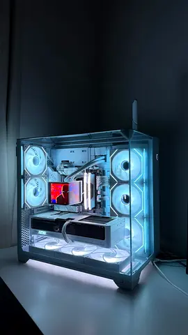Aesthetic White High-End Gaming PC | RTX 5070 Ti | Ryzen 7 9800X3D | White Build